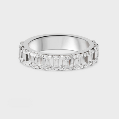 Low Luxe Emerald Cut Band