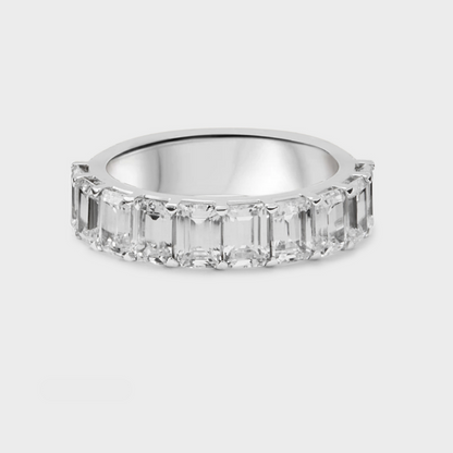 Low Luxe Emerald Cut Band