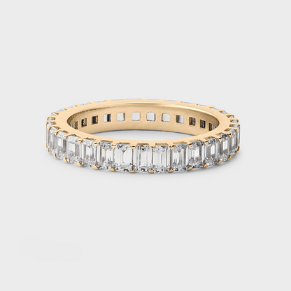 Low Luxe Emerald Cut Band