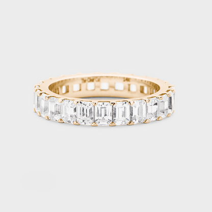 Low Luxe Emerald Cut Band