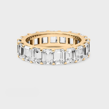 Low Luxe Emerald Cut Band