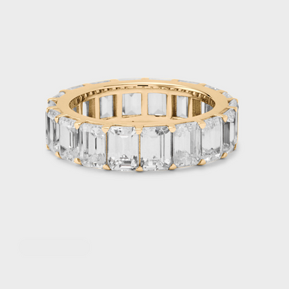 Low Luxe Emerald Cut Band