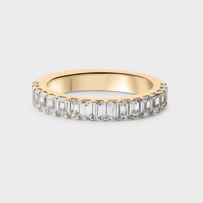 Low Luxe Emerald Cut Band