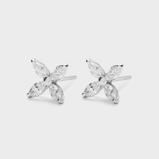 Marquise Diamond Studs