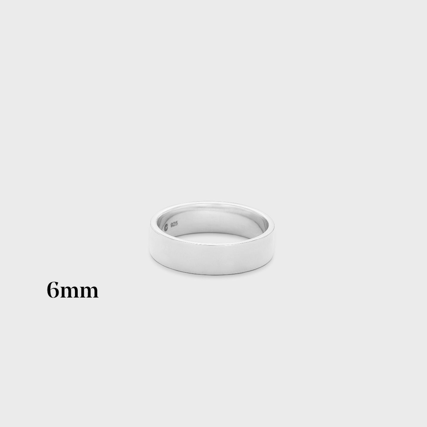6mm | 14k white | high polish , 6mm | 14k white | matte , 6mm | 18k white | high polish , 6mm | 18k white | matte , 6mm | platinum | high polish , 6mm | platinum | matte