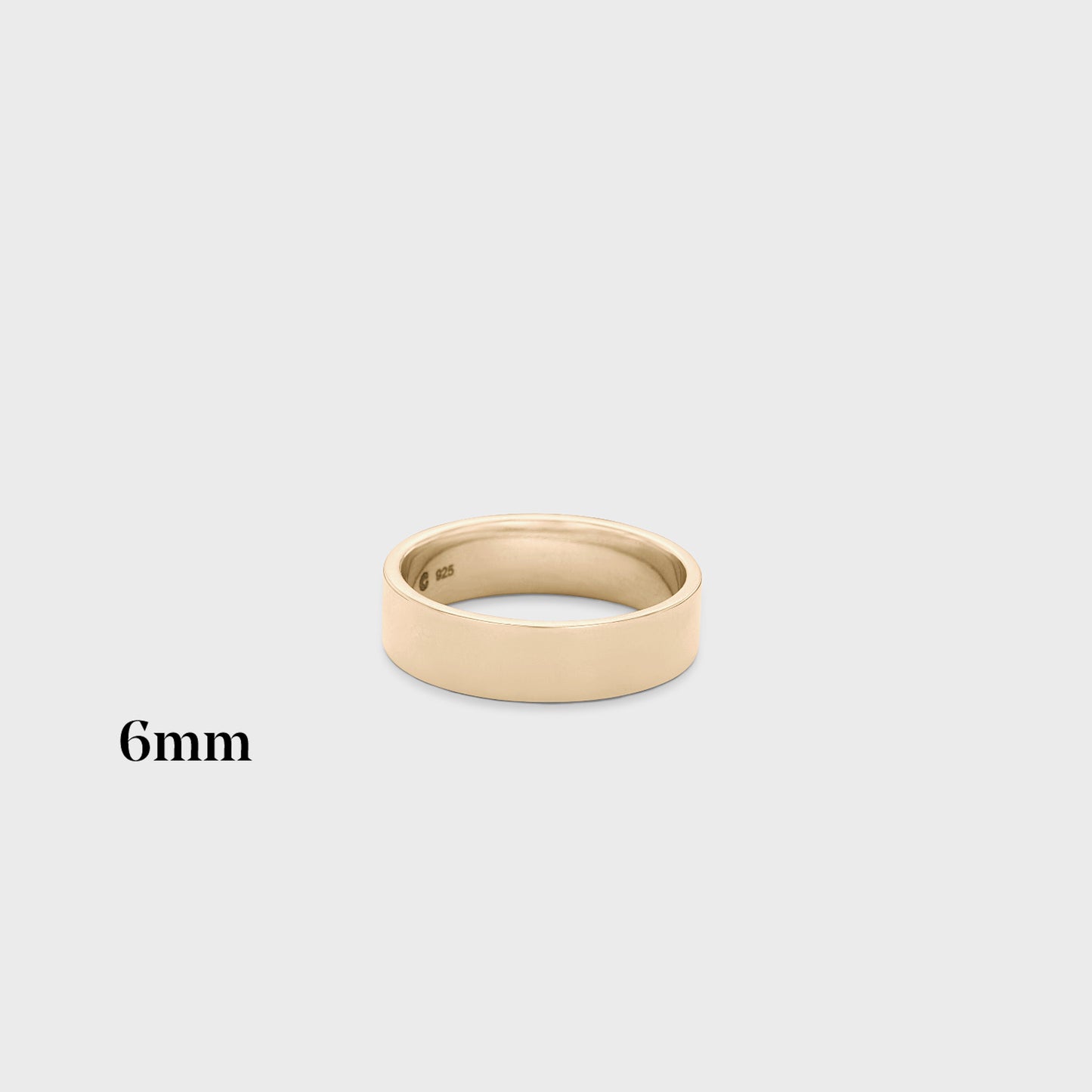 6mm | 14k yellow | high polish , 6mm | 14k yellow | matte , 6mm | 18k yellow | high polish , 6mm | 18k yellow | matte