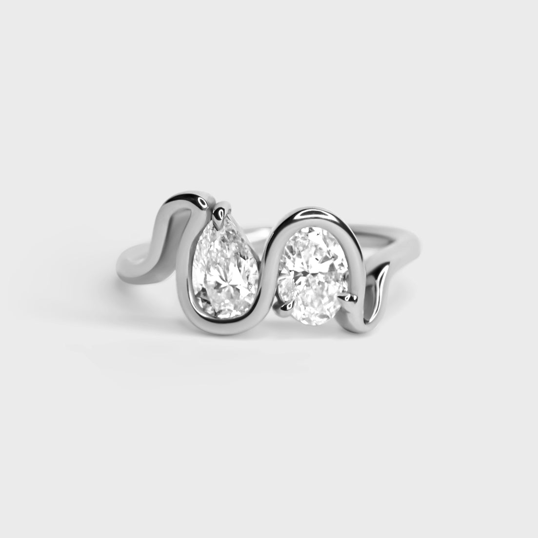 Ivy Diamond Toi et Moi Ring