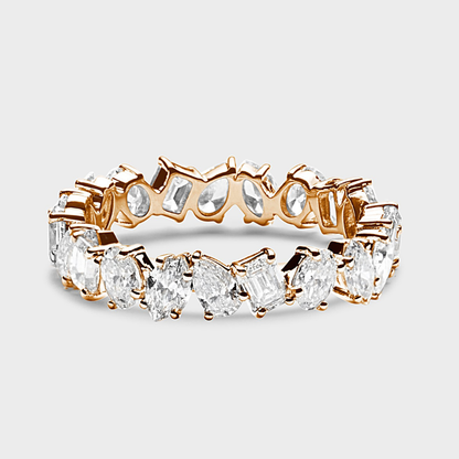 Mixed Fancy Shape Diamond Band