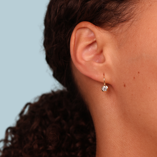 Colette Diamond Drop Earrings