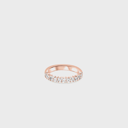 3mm | Half band | 14k rose , 3mm | Half band | 18k rose 