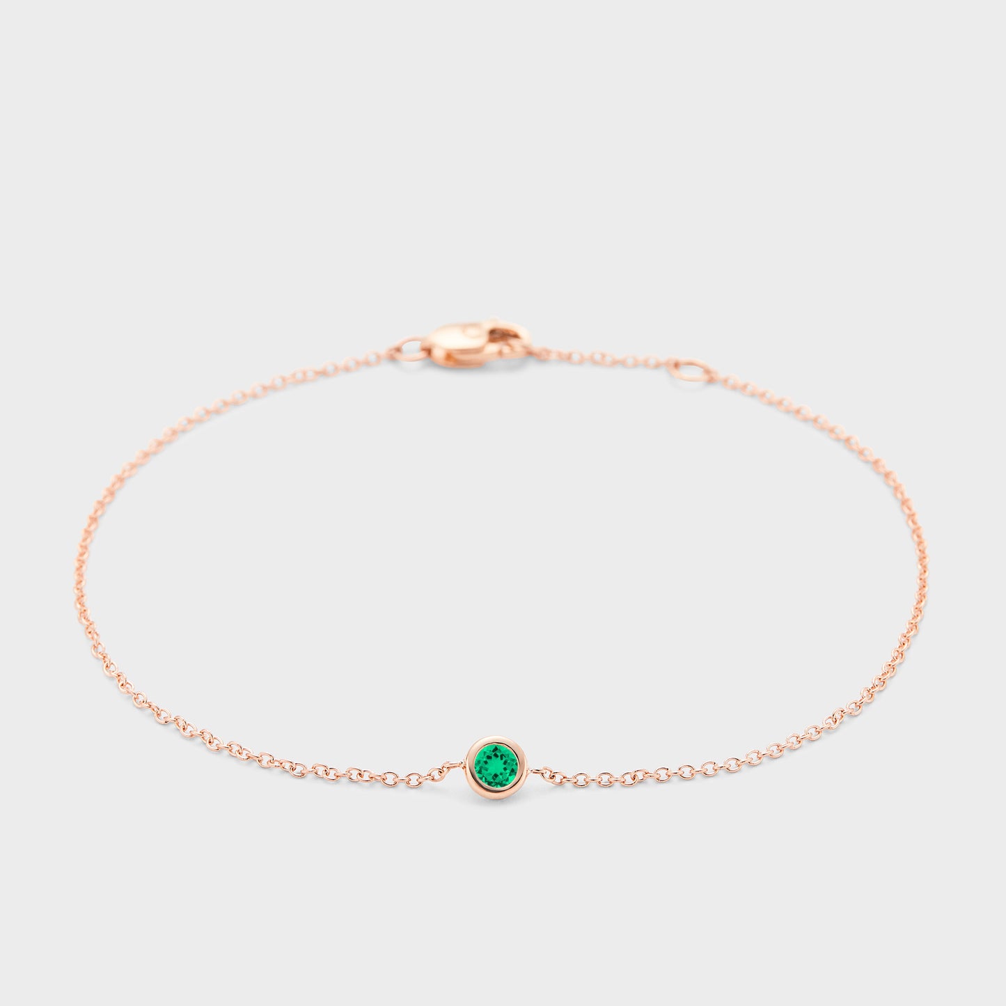 Gemstone Petite Bezel Bracelet