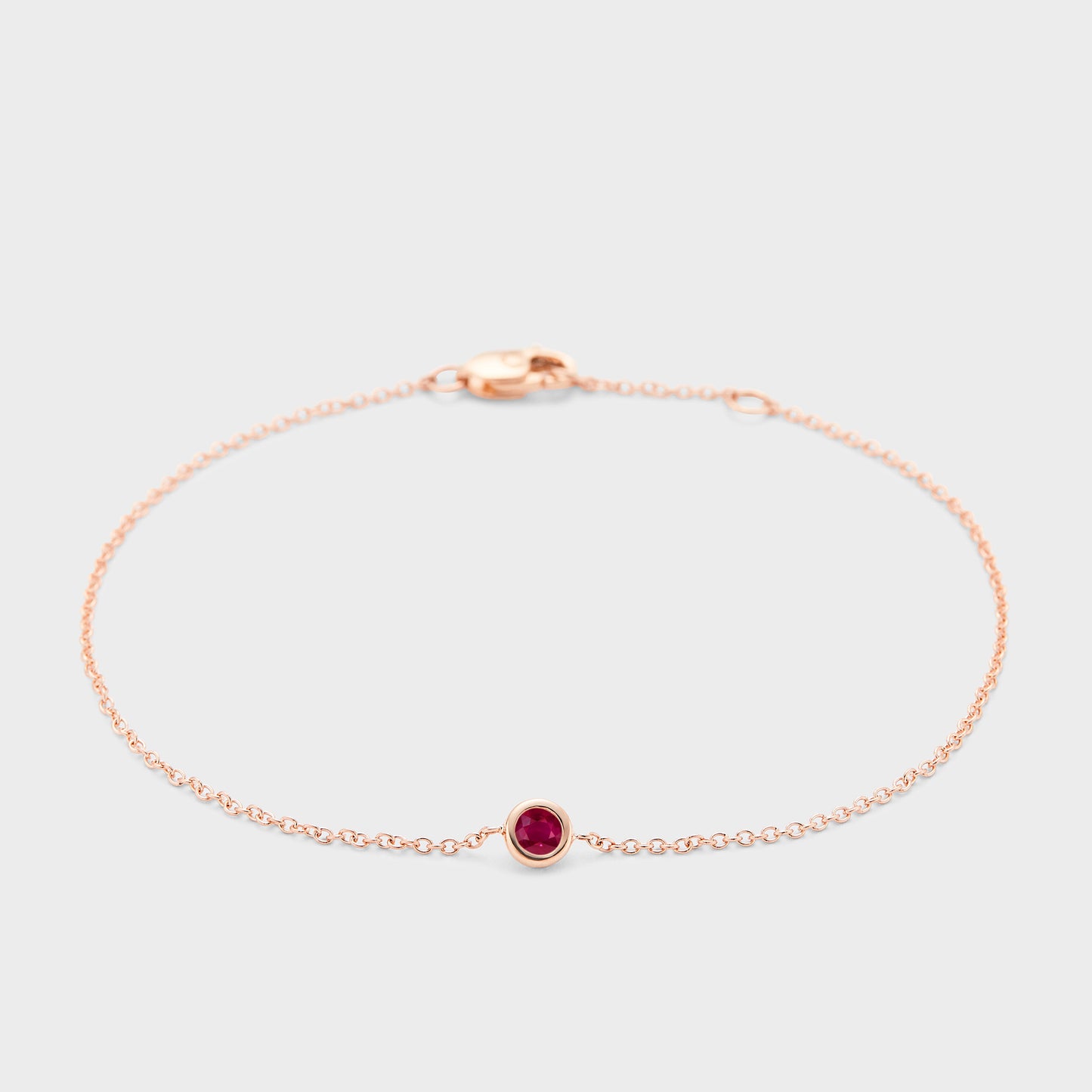 Gemstone Petite Bezel Bracelet