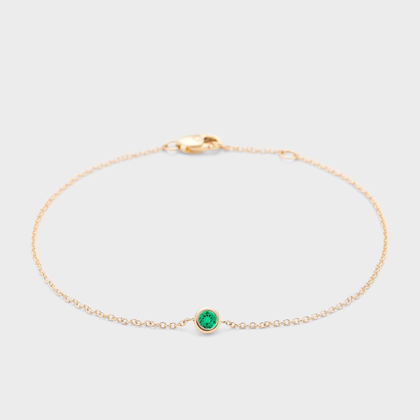 Gemstone Petite Bezel Bracelet