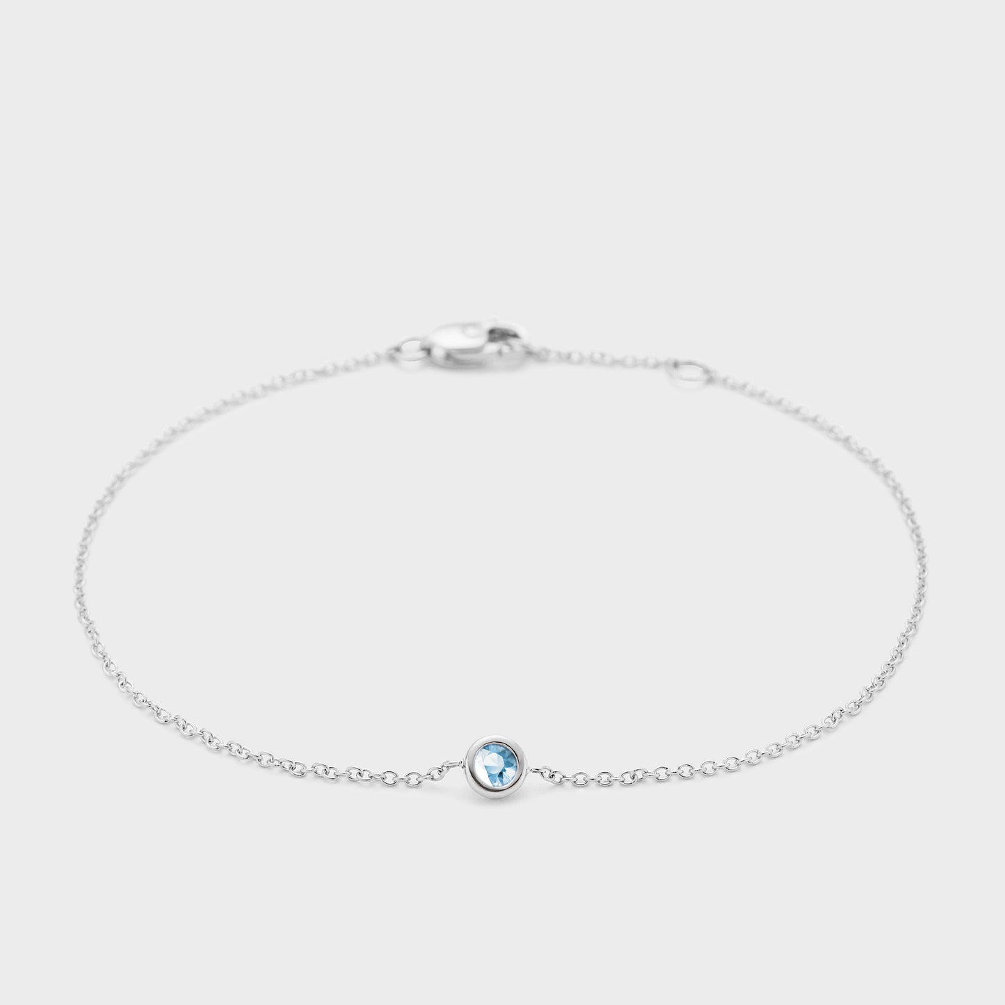 Gemstone Petite Bezel Bracelet