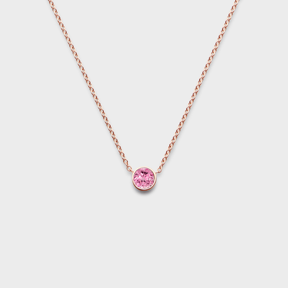 Gemstone Classic Bezel Pendant