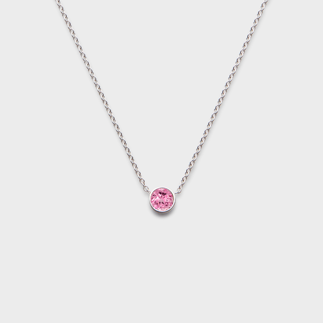 Gemstone Classic Bezel Pendant