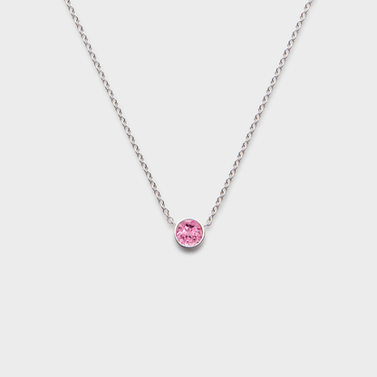 Gemstone Classic Bezel Pendant