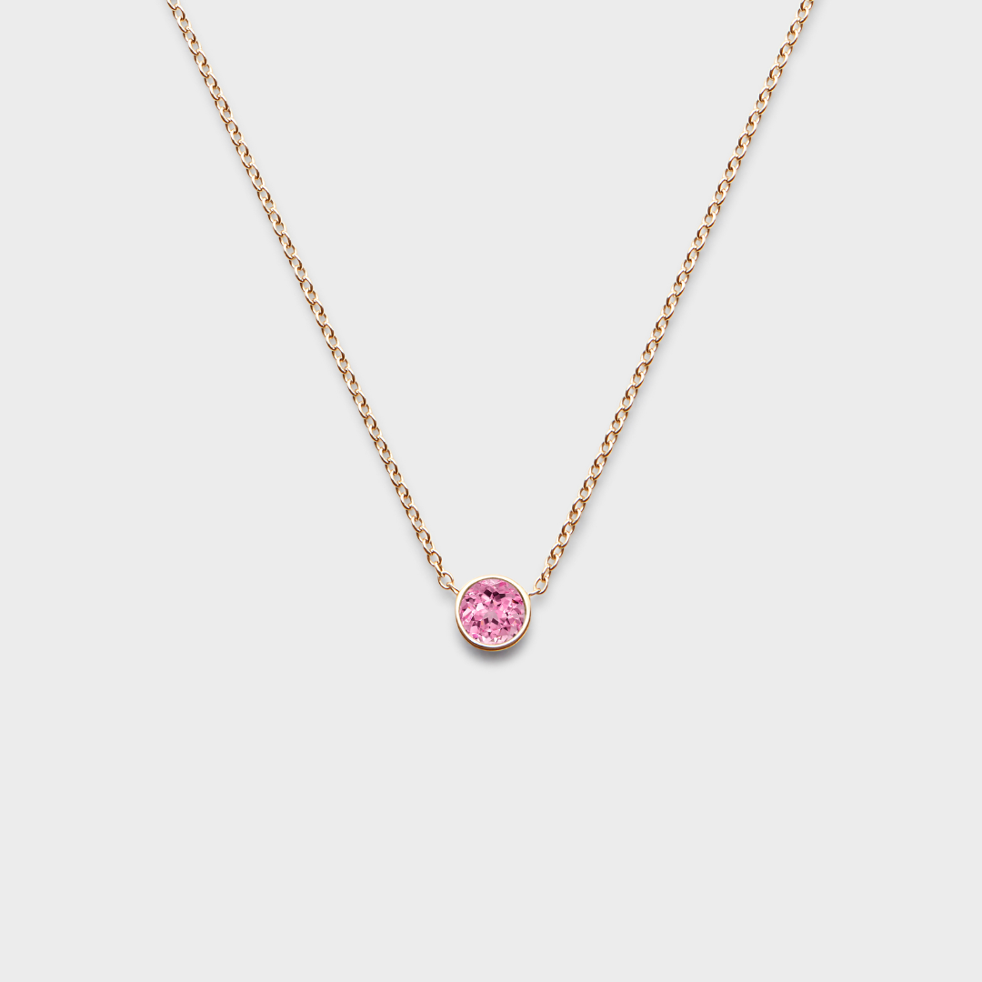 Gemstone Classic Bezel Pendant