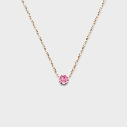 Gemstone Classic Bezel Pendant