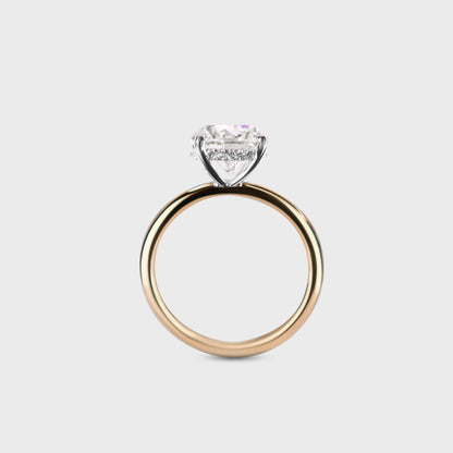 2.73ct Round Engagement Ring