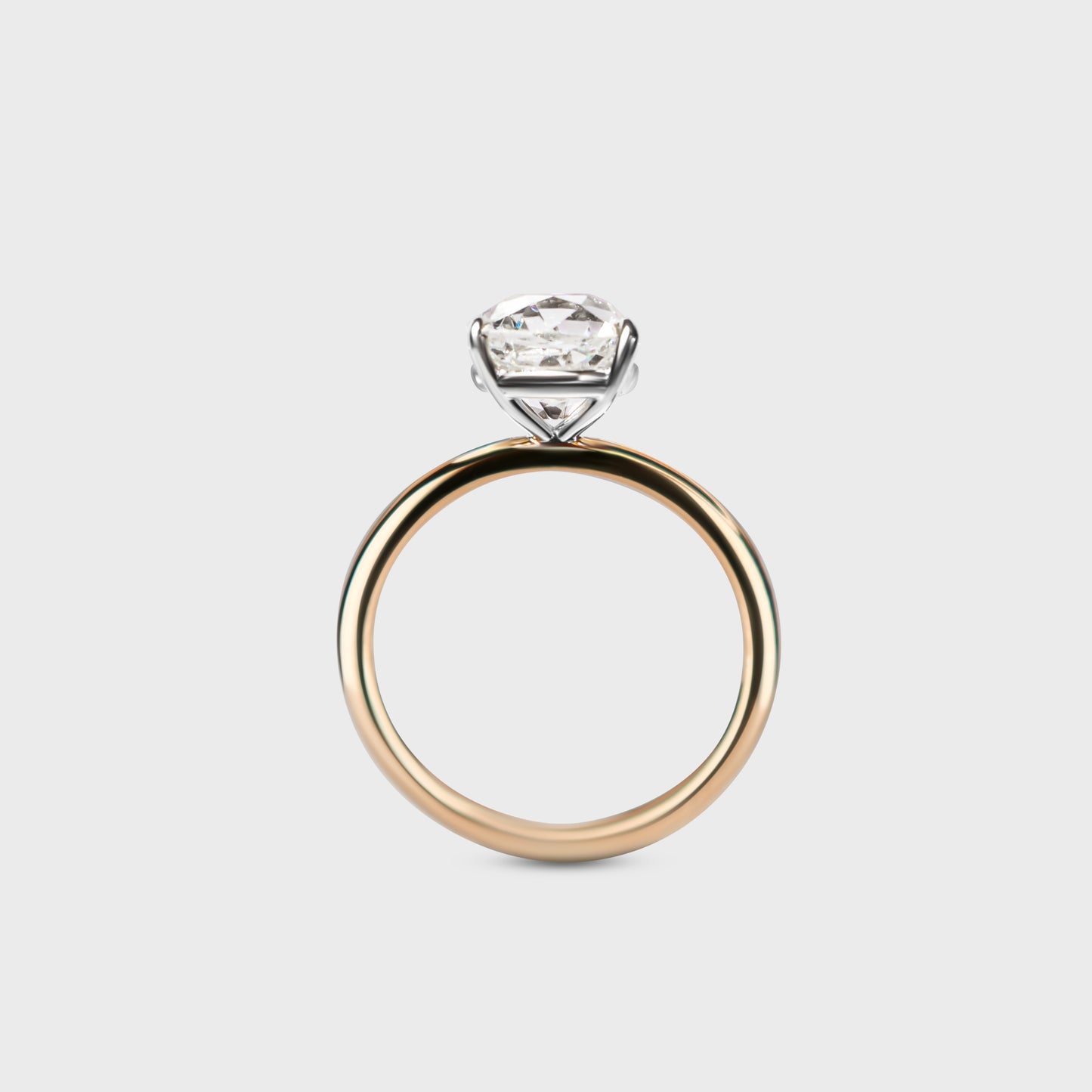 2.13ct Old Mine Engagement Ring