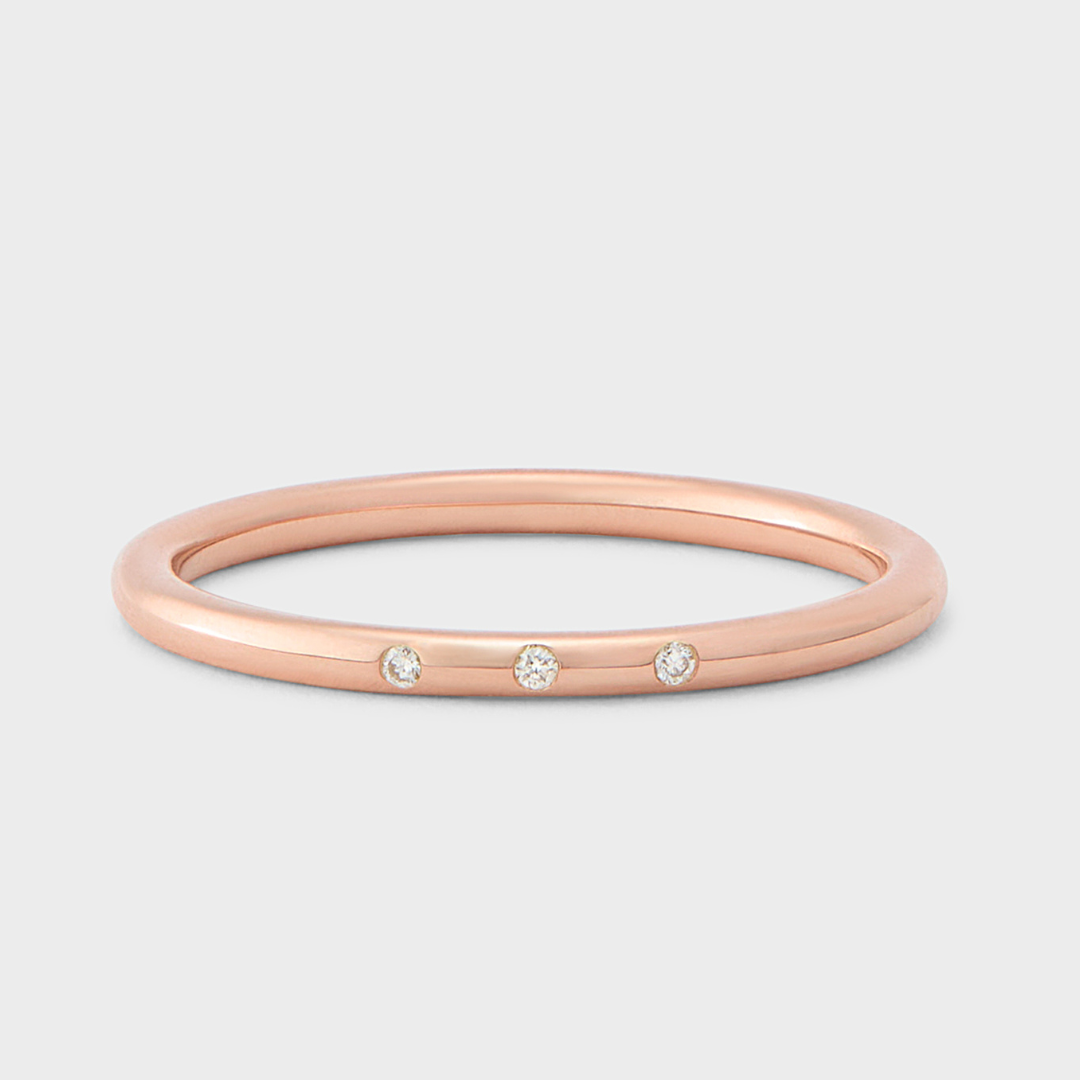 Super Skinny Trio Diamond Band