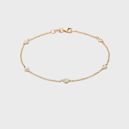 Diamond Station Bracelet