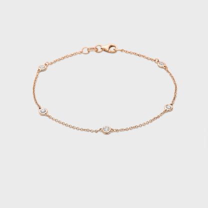 Diamond Station Bracelet