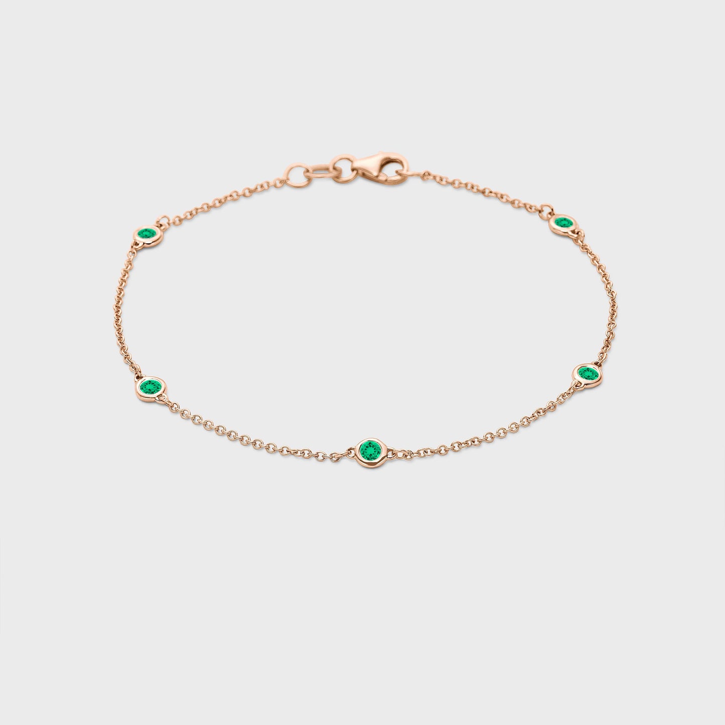 Gemstone Station Bracelet