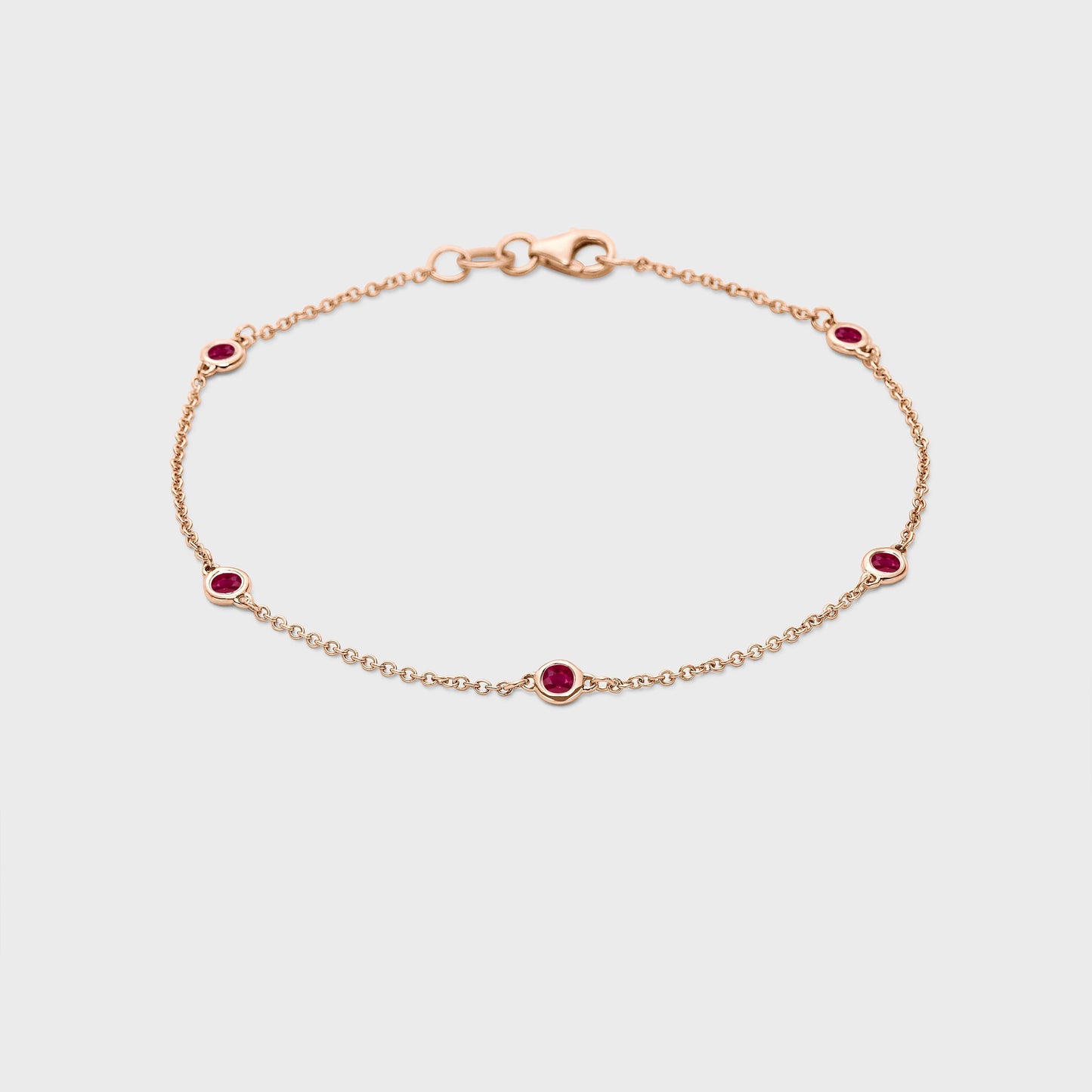 Gemstone Station Bracelet
