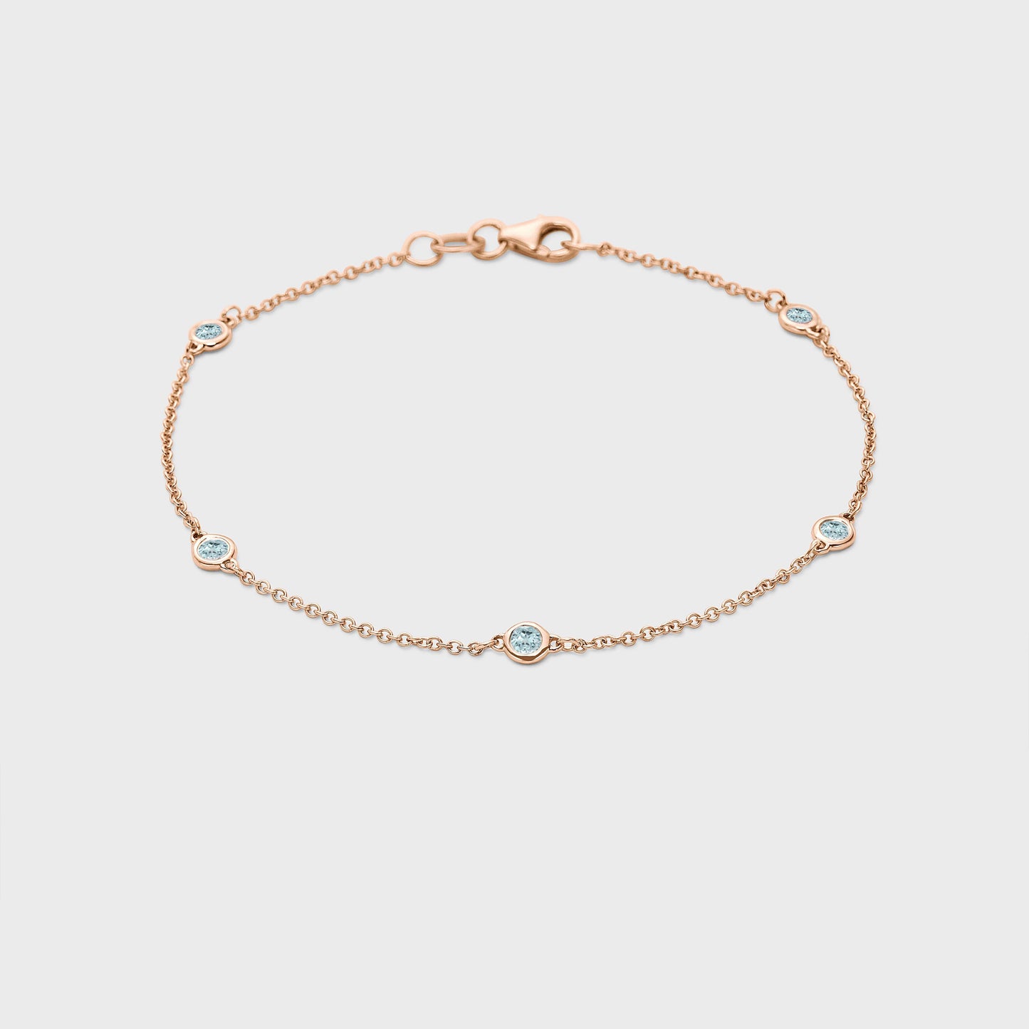 Gemstone Station Bracelet