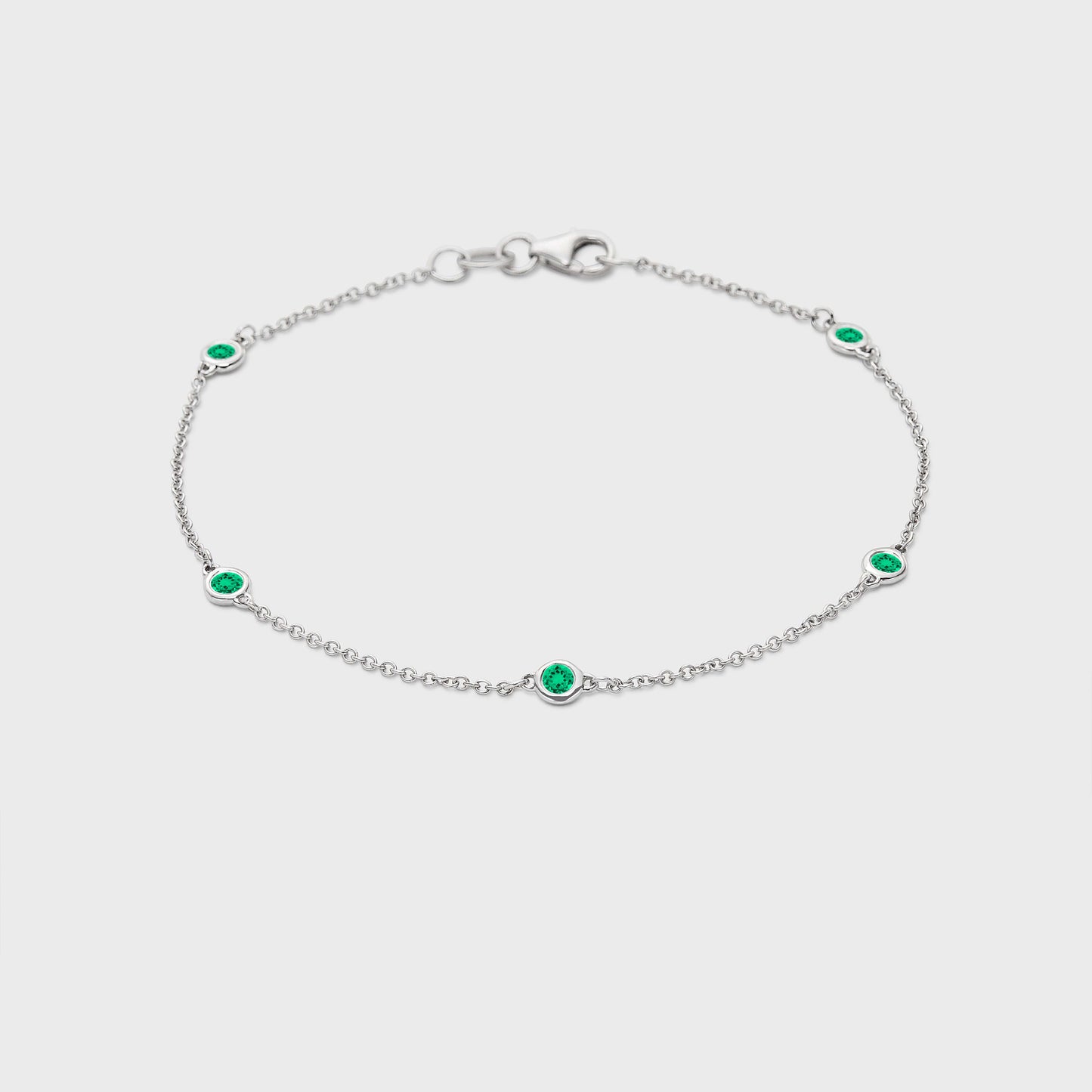 Gemstone Station Bracelet