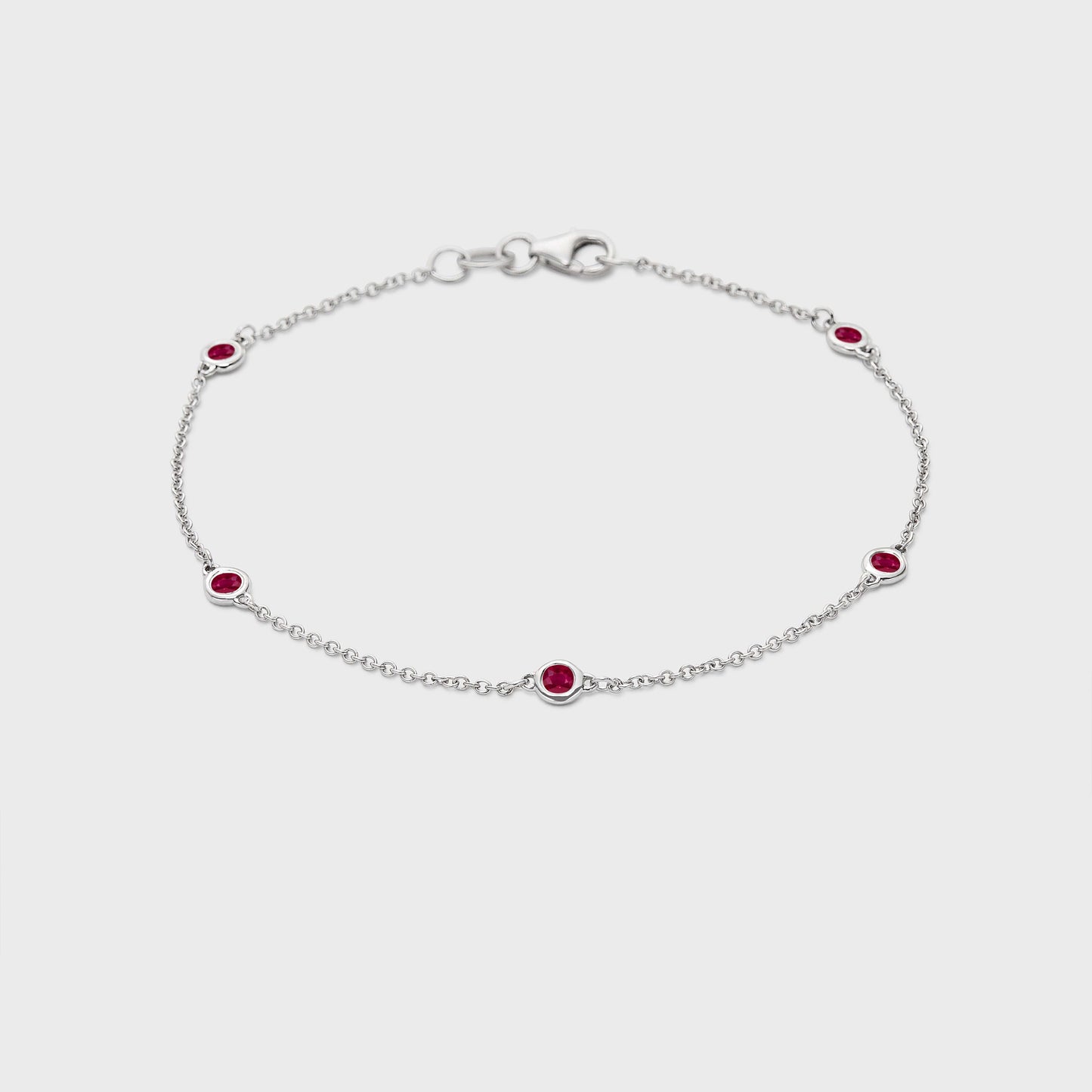 Gemstone Station Bracelet