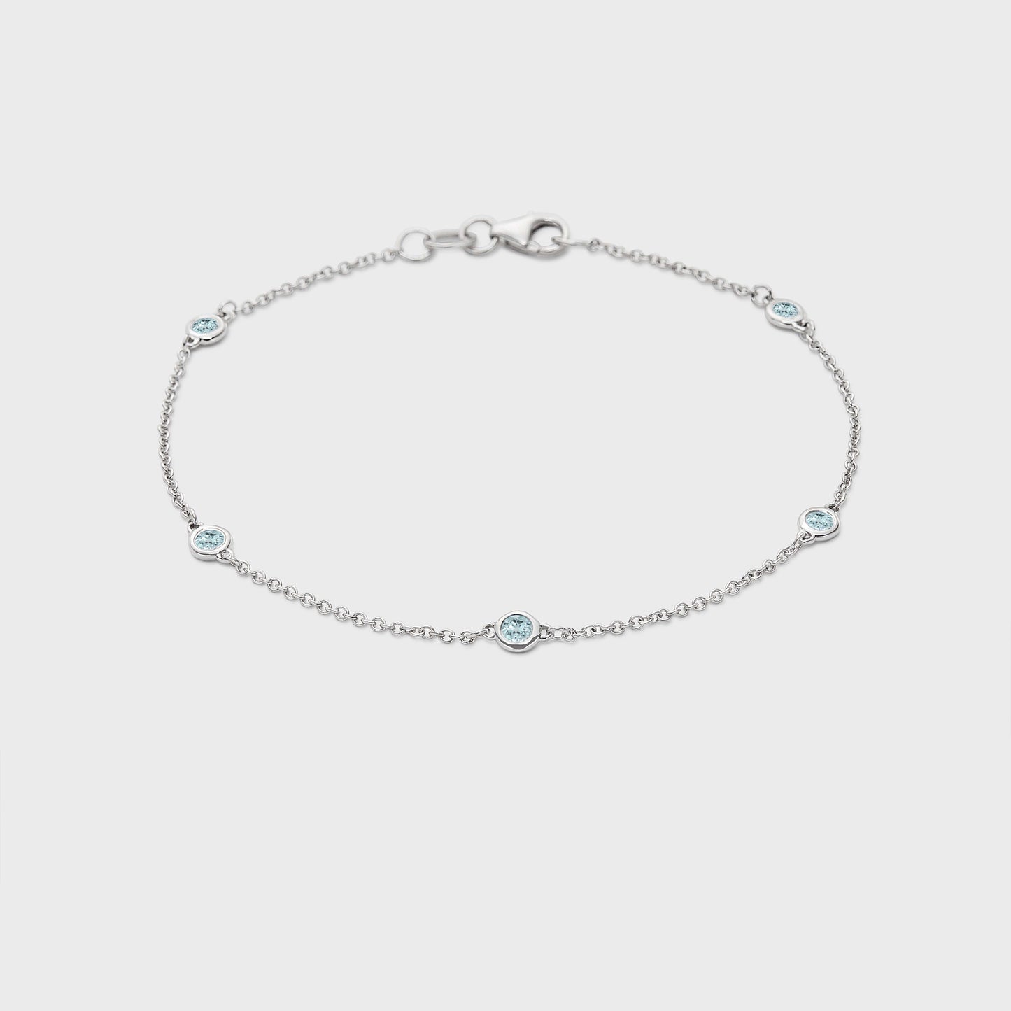 Gemstone Station Bracelet