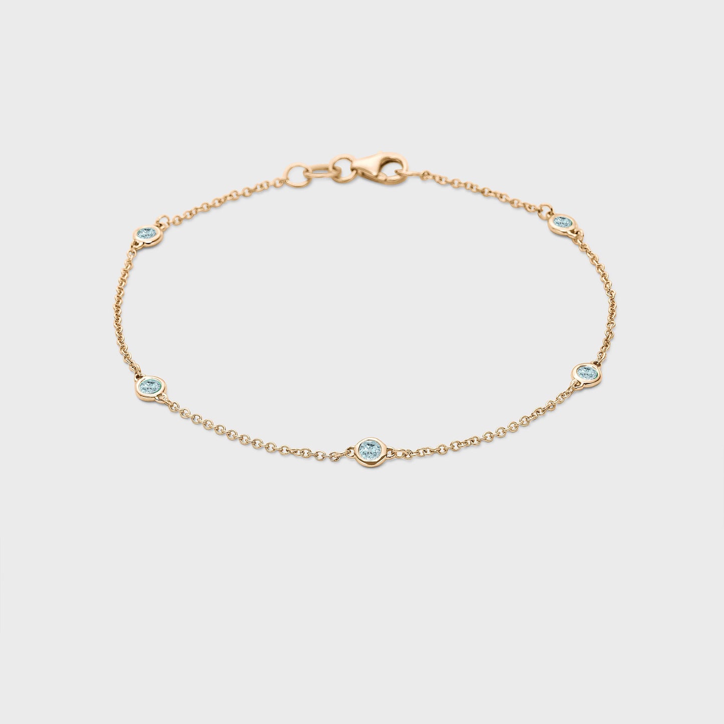 Gemstone Station Bracelet
