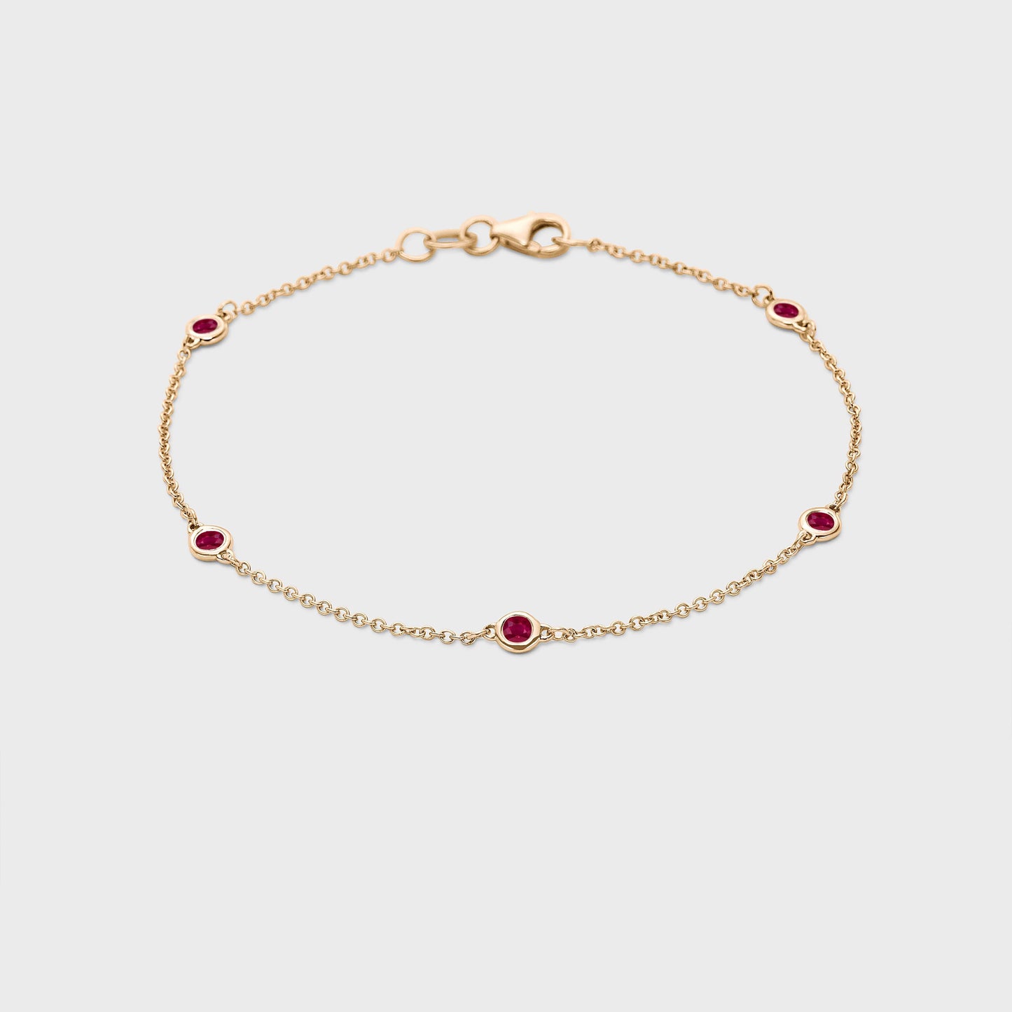 Gemstone Station Bracelet