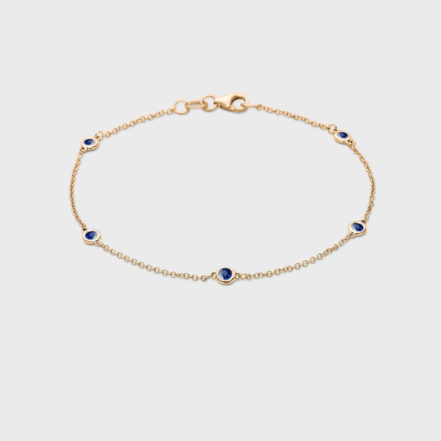 Gemstone Station Bracelet