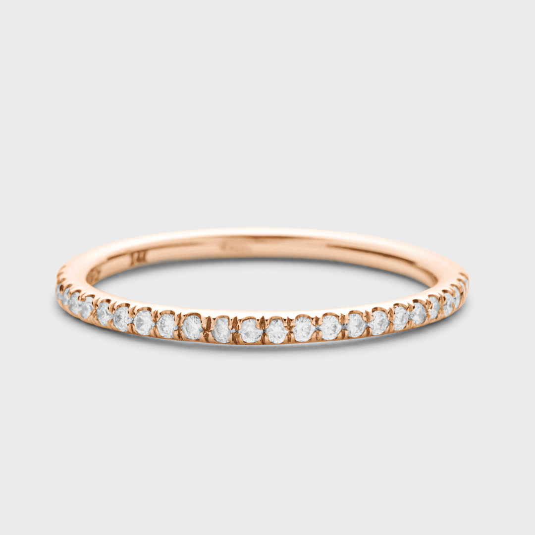 Super Skinny Pave Diamond Band