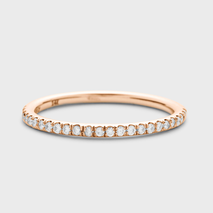 Super Skinny Pave Diamond Band