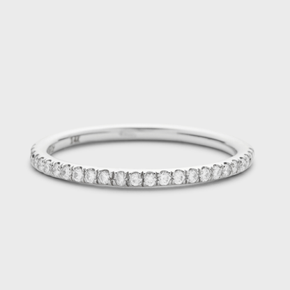 Super Skinny Pave Diamond Band
