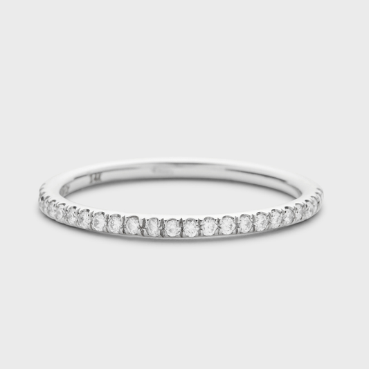 Super Skinny Pave Diamond Band