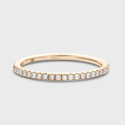 Super Skinny Pave Diamond Band