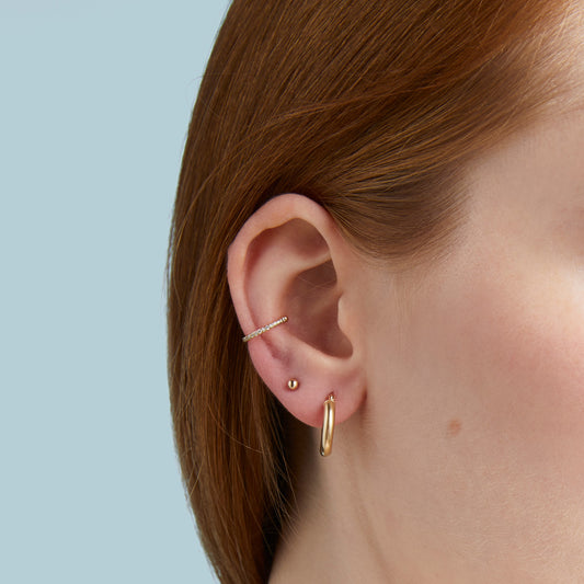 Pave Diamond Ear Cuff