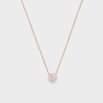 Diamond Halo Pendant