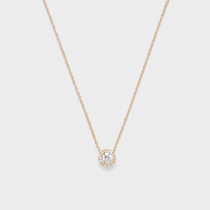Diamond Halo Pendant