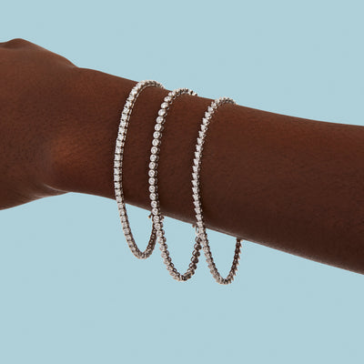 Defined Diamond Tennis Bracelet