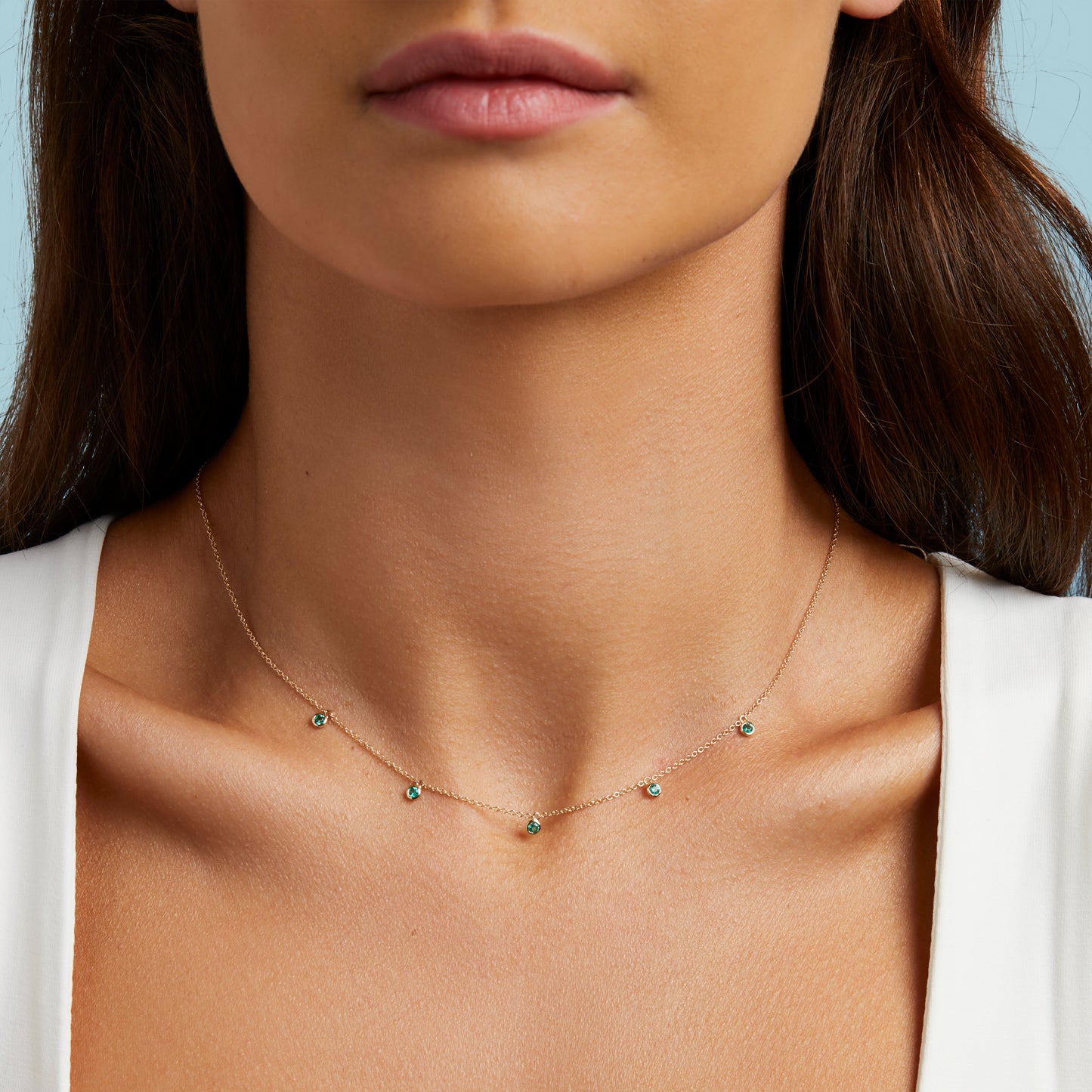 Gemstone Party Choker