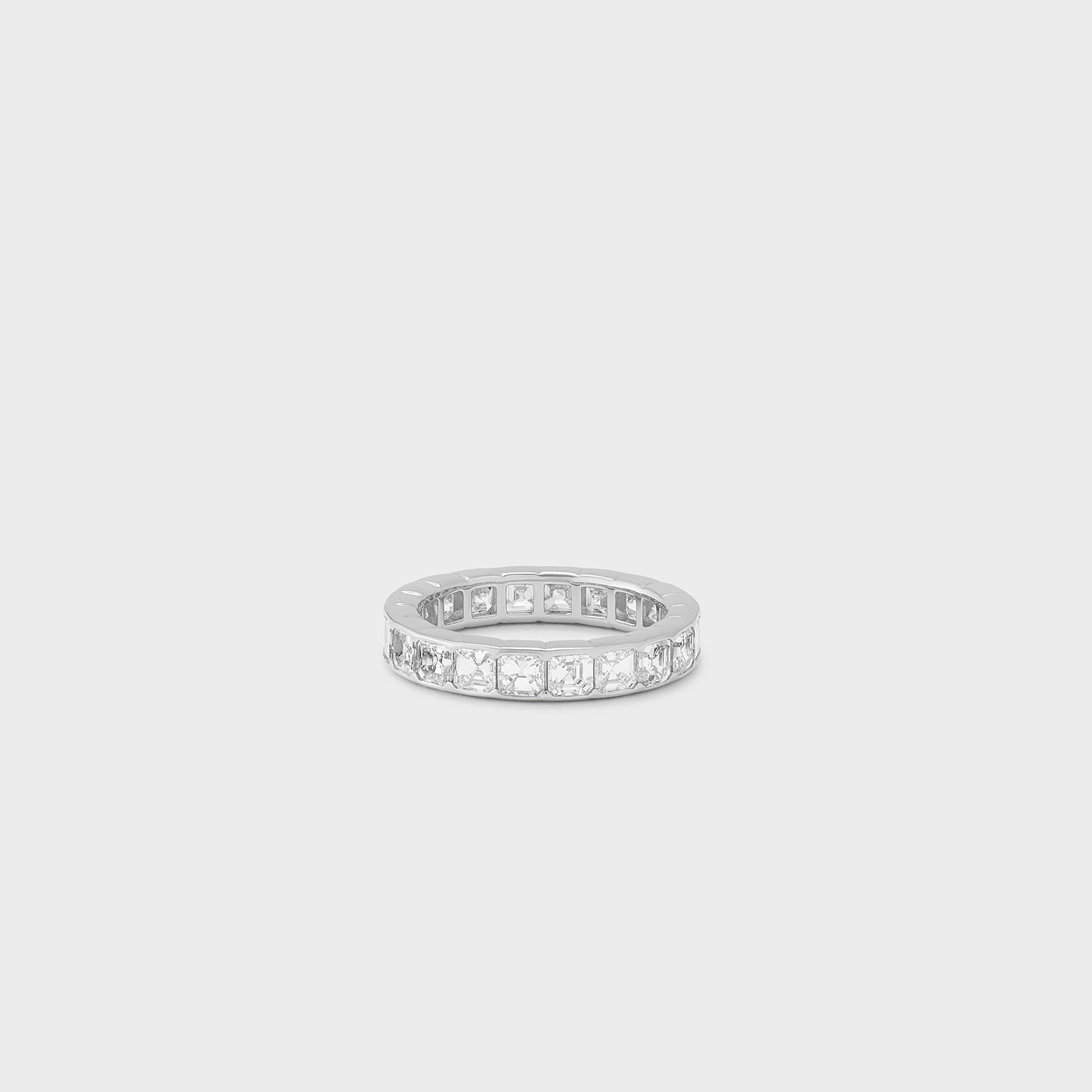Full band | 14k white | 0.10ct , Full band | 18k white | 0.10ct | platinum , Full band | platinum