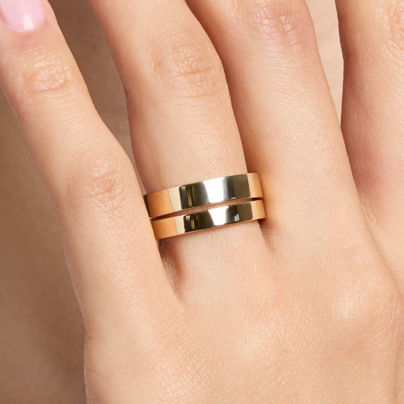 Comfort Fit Flat Band