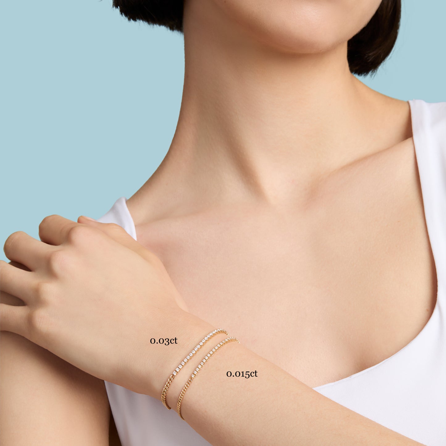 Chelsea Chain Tennis Bracelet